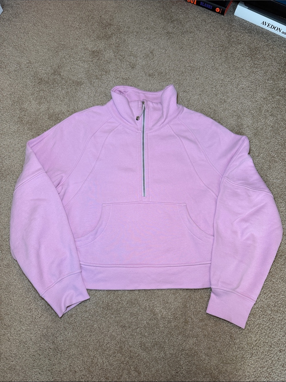 Lululemon Scuba Oversized Funnel Neck in Vitapink